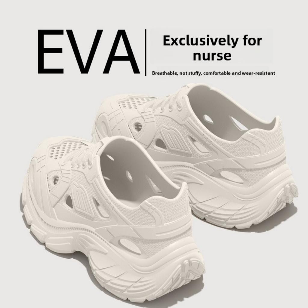 Пещерная обувь для женщин, Летняя верхняя одежда, Новая толстая подошва, Противоскользящие, Защита от запаха, Дышащие сандалии