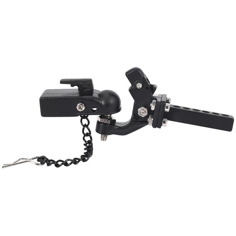 WO-Metal Hitch Trailer Hook For SCX10 90046 Traxxas TRX4 1/10 RC Crawler Car Remote Control Car Model For Baby Kid