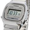 CASIO наручные часы женские цифровой дизайн LA670WA-7 серебристо-серый зарубежная модель