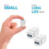 Разъем USB 3.0 Keystone для подключения оборудования с помощью USB-порта. Разъем с защелкивающимся разъемом. Порт адаптера для настенной панели.