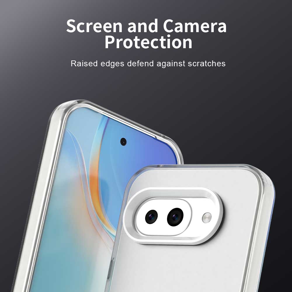 Матовый чехол для Google Pixel 9A Обложка Pixel 9A Funda Coque Матовый Полупрозрачный ПК Конфетный цвет Задний бампер для телефона Pixel 9A