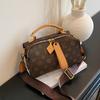 Премиальная сумка женская новая ретро мода сумка-бостон сумка-подушка универсальная на плечо сумка-мессенджер