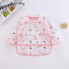 Baby Bibs New Cute Children Baby Stuff Toddler Waterproof Long Sleeve Art Smock Feeding Bib Apron