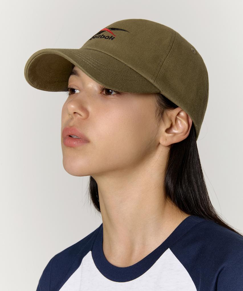 Reebok Векторный логотип Бейсболка - Хаки
