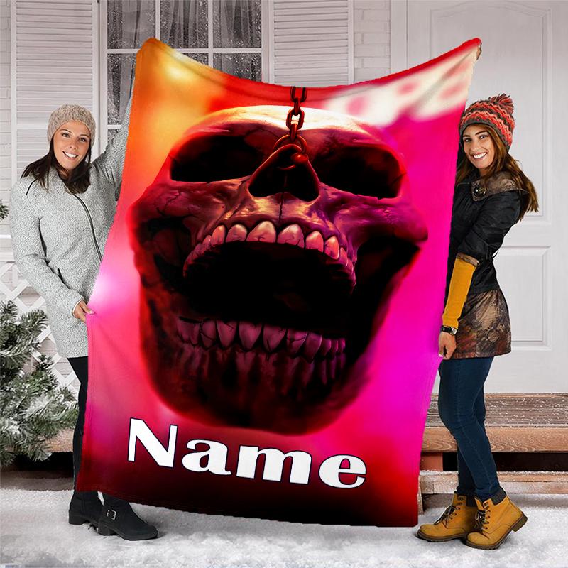 Personalized Custom Name Blanket - Final Destination Print Design,Blanket for Sofa,Bed,Travel,Camping - Soft and Warm, Great Gift