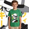 One Piece Luffy Print Tee 100 Cotton T Shirt for Boys and Girls Kids Casual Wear Soft Fabric Summer Short Sleeve