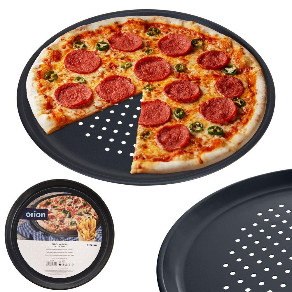 Forma blacha do pieczenia pizzy perforowana okrągła 32cm ORION 127031