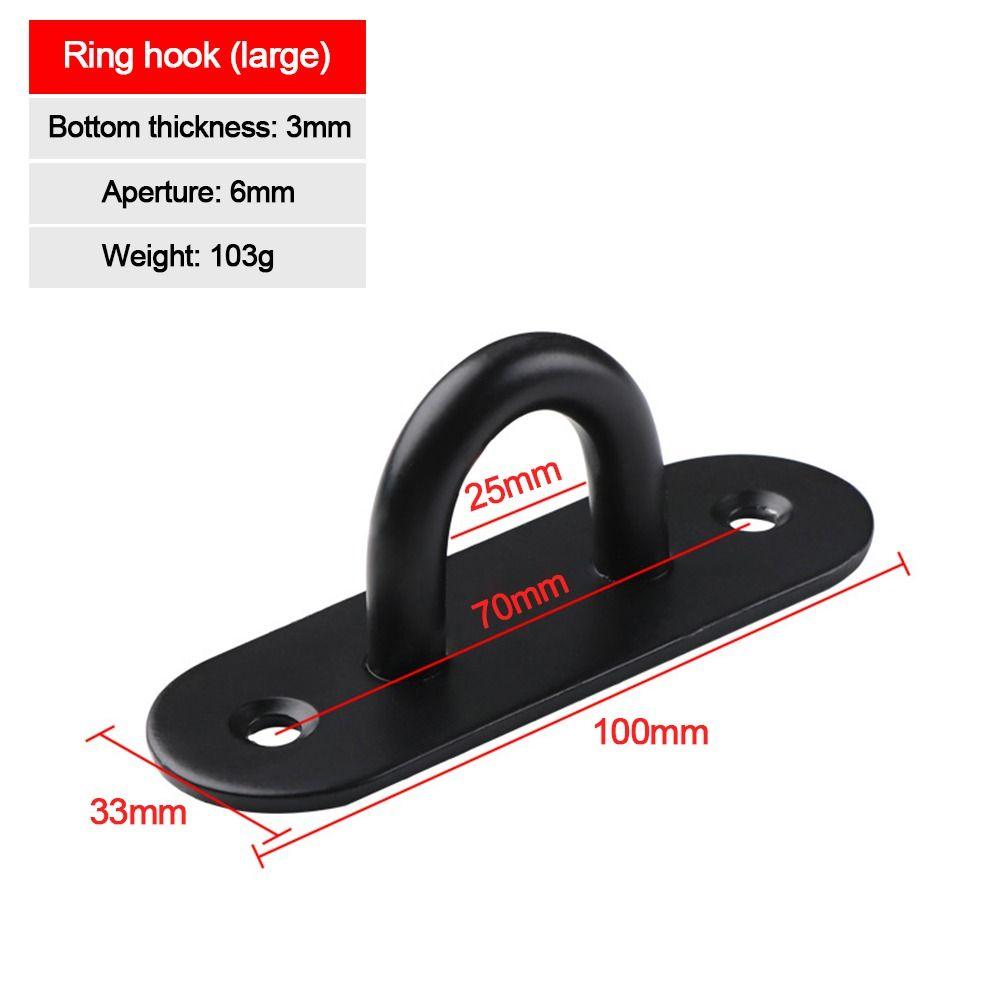 1Pcs U/J-Shaped Wall Hook Plate Deck Door Buckle New Ceiling Mount Hanger  for Fan Lamp