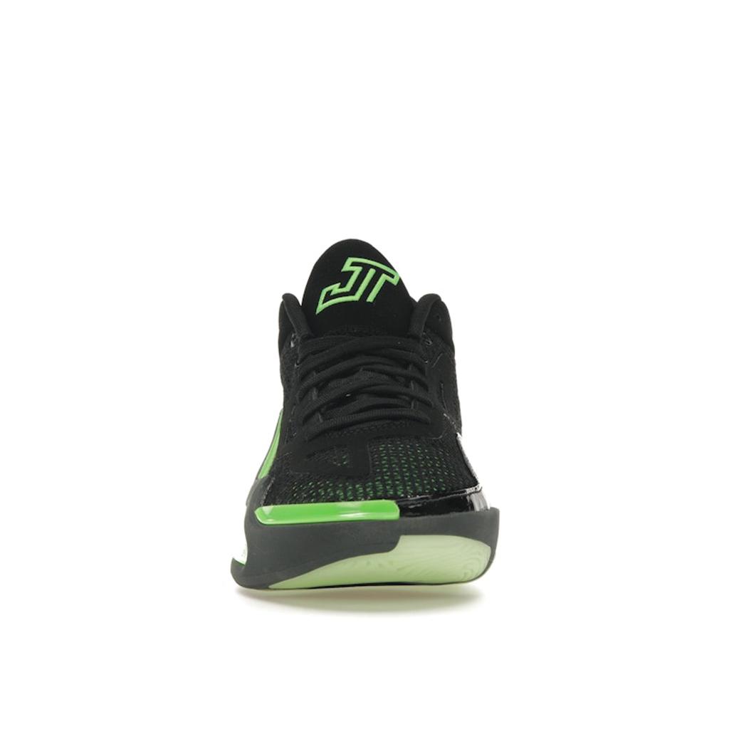 Air Jordan Tatum 1 Green Strike Мужские Кроссовки Черный Антрацит DZ3324-003