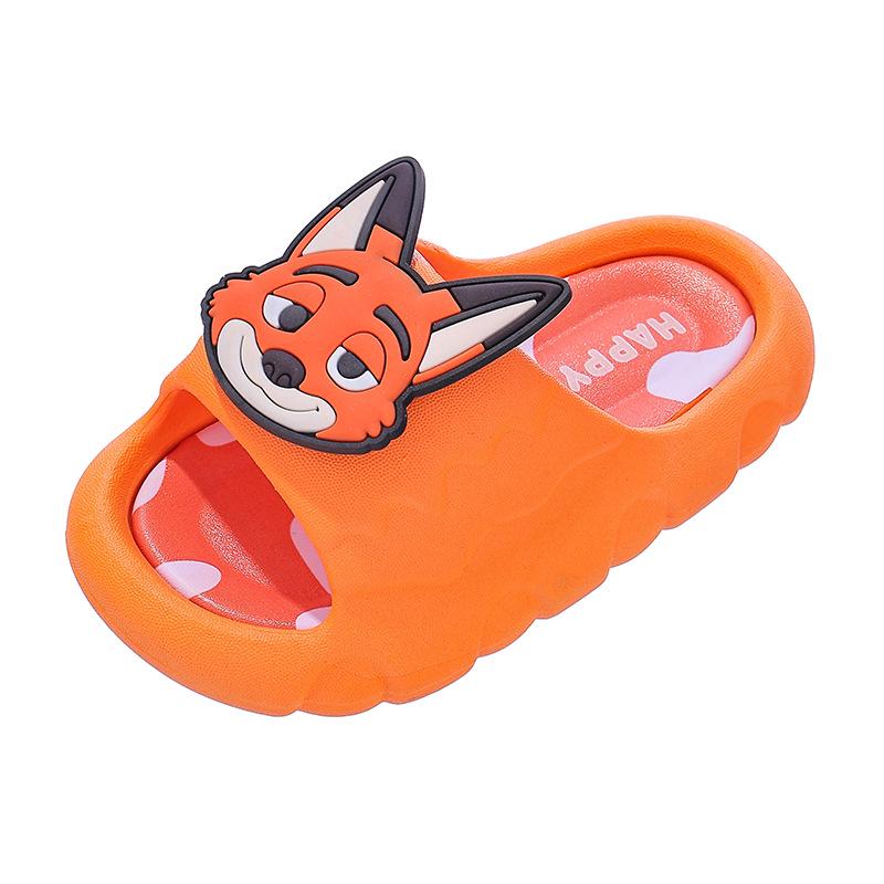 2026 Зверополис 2 Джуди и Ник Детские нескользящие тапочки - Мягкая подошва для мальчиков и девочек