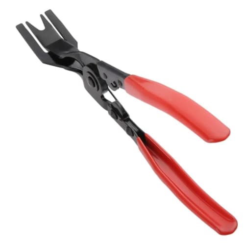 Clip Remover, Clip Pliers, Trim Removal Tool, Car Panel Removal Tool, Auto Repair Clip Pliers, Work Tool (Red)
