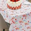 Прямоугольная скатерть с днем ​​рождения, одноразовая скатерть с принтом звезды, детский день рождения, детский душ, свадьба, домашний декор, 137x274 см
