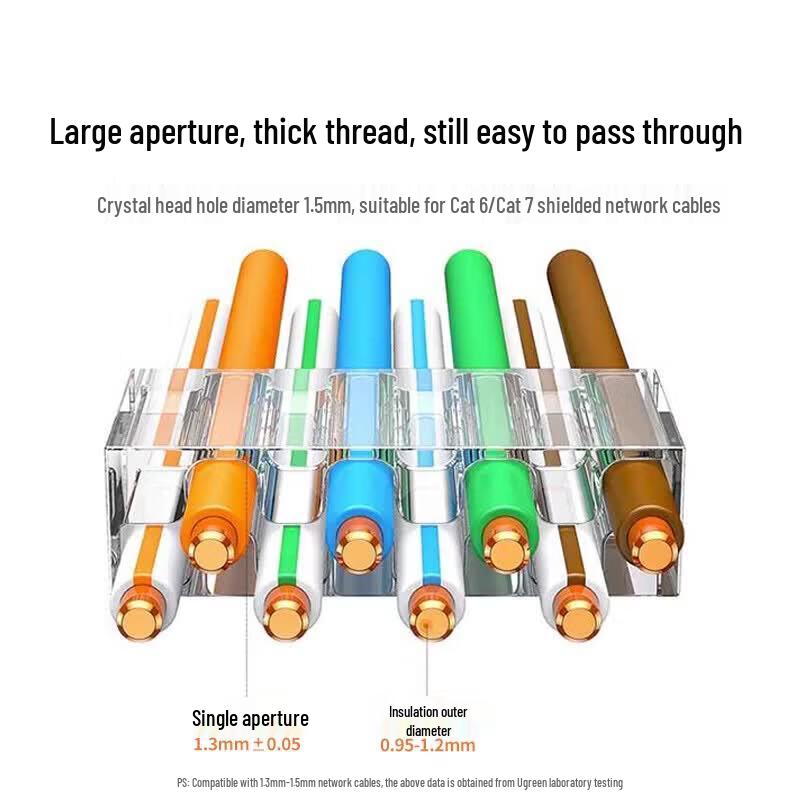 UGREEN Cat6A Shielded RJ45 Network Connectors