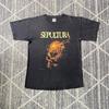 Редкая НОВАЯ футболка Sepultura 1990 года Размеры S-5XL РЕПРИНТ Унисекс футболка