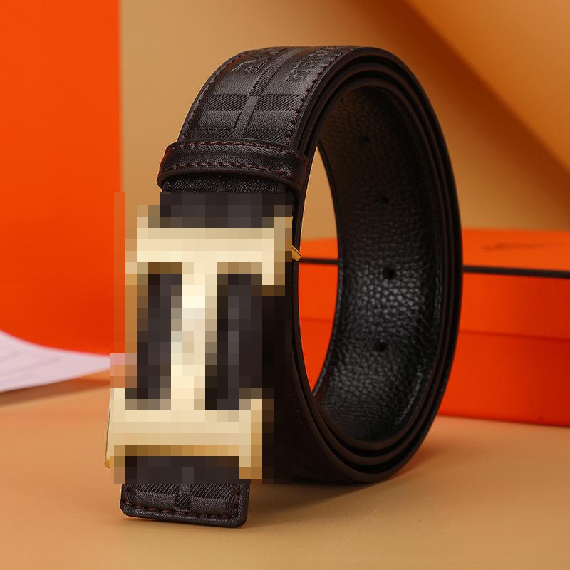 Мужской ремень 2025 года из ретро-кожи с автоматической пряжкой - Модный дизайн для молодежи