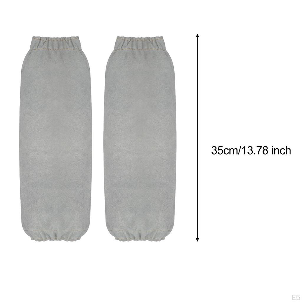 Защита рук для сварщиков, мягкая, износостойкая, легкая искусственная воловья кожа