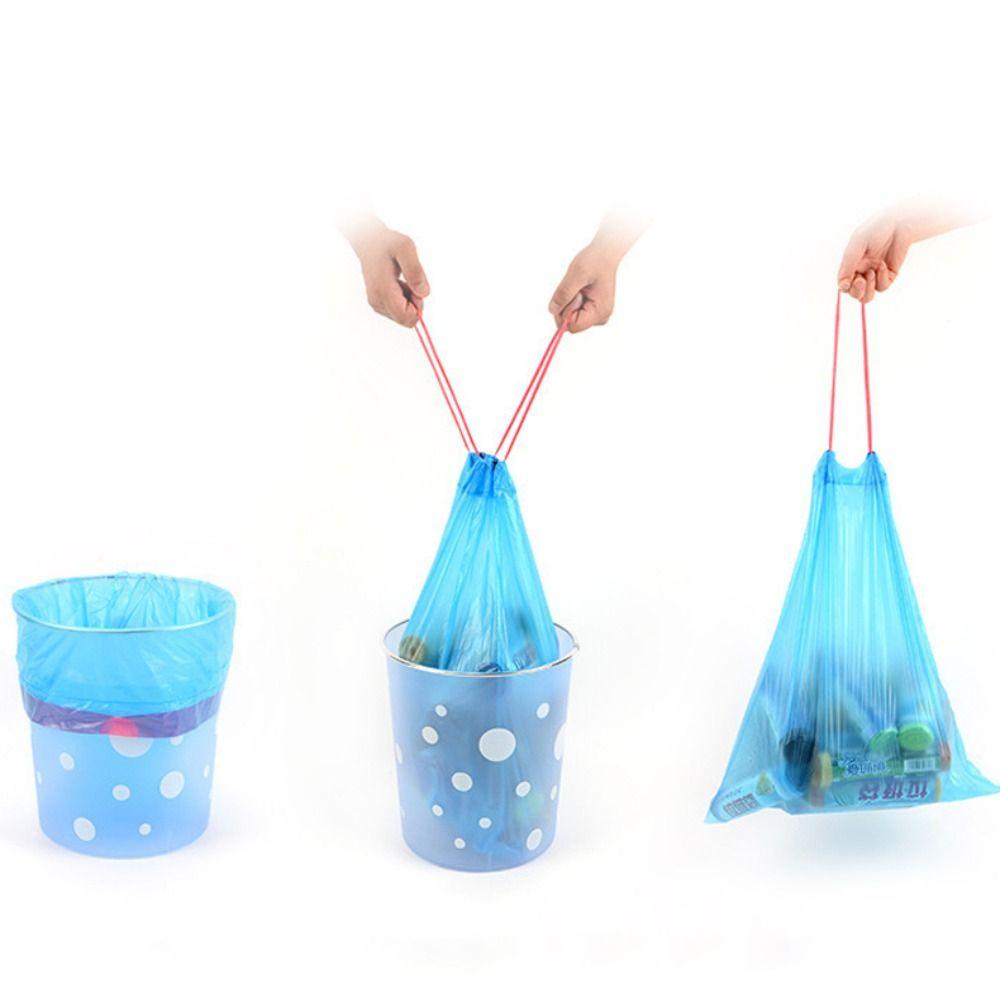 Утолщенные мусорные мешки с завязкой 45x50 см Мусорный мешок Креативный мусорный мешок Хозяйственные товары