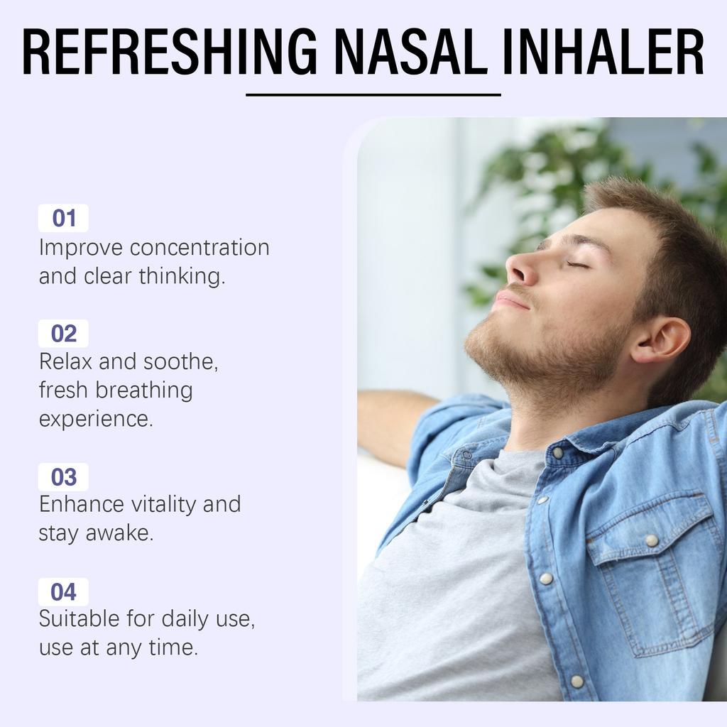 Nasal Inhaler Daily Cleaning To Nasal Itching And Discomfort Fresh Vitality Maintenance Nasal Inhaler 1ml