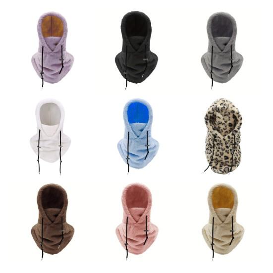 Женская зимняя шапка-балаклава Yousheng, толстая, теплая, флисовая, ветрозащитная, регулируемая, полная защита, для путешествий на открытом воздухе, для езды на велосипеде, для катания на лыжах в холодную погоду