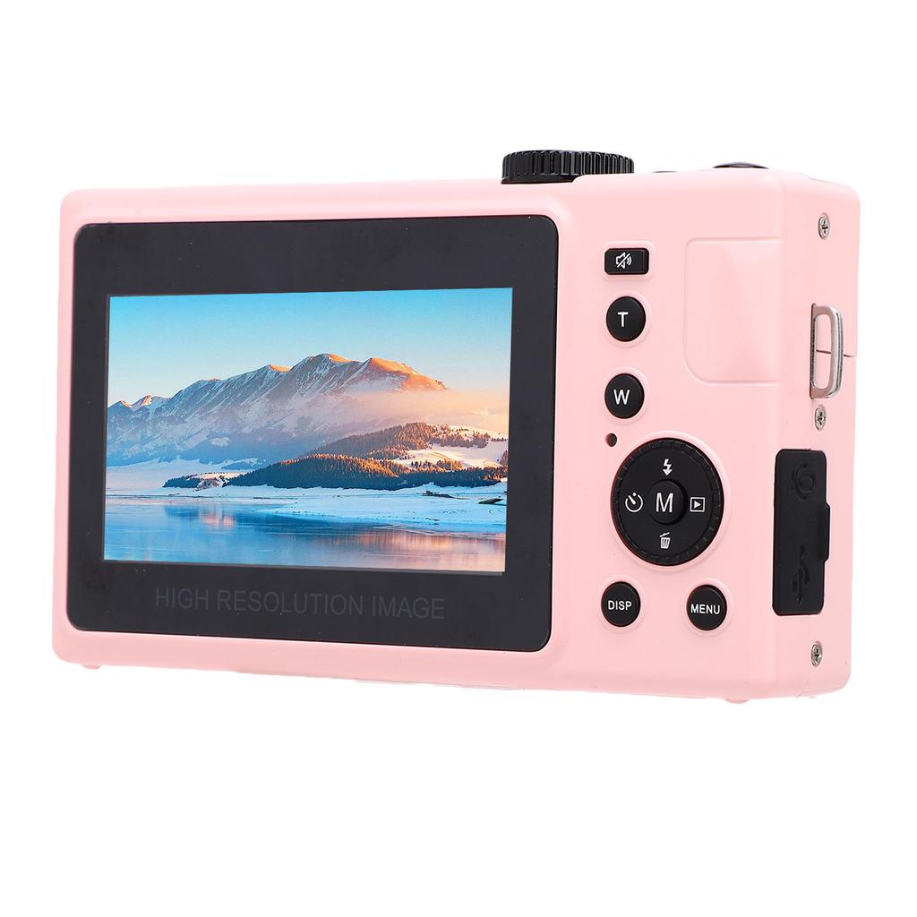 4K Digital Camera for Photography Auto 6 P HD Camera with 10 Filters Front Flash 3 Inch Screen