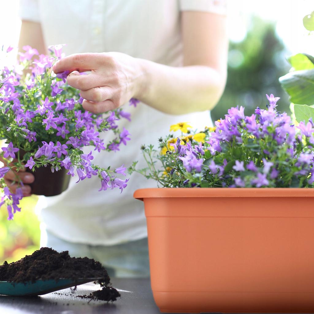 KADAX Skrzynka Balkonowa 40cm Doniczka Na Kwiaty