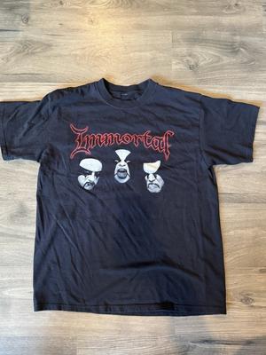 Винтажная футболка группы Immortal Унисекс Концертная S-5XL LO465 Унисекс Футболка