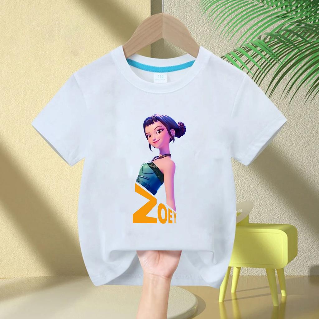 Kids T-shirts Children's Kpop Witch Hunt Short Sleeved Printed T-shirt