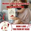 Greeting Cards for Mom - Sweet Greeting Cards with Envelopes - Thank You Gifts for Mom or Stepmother