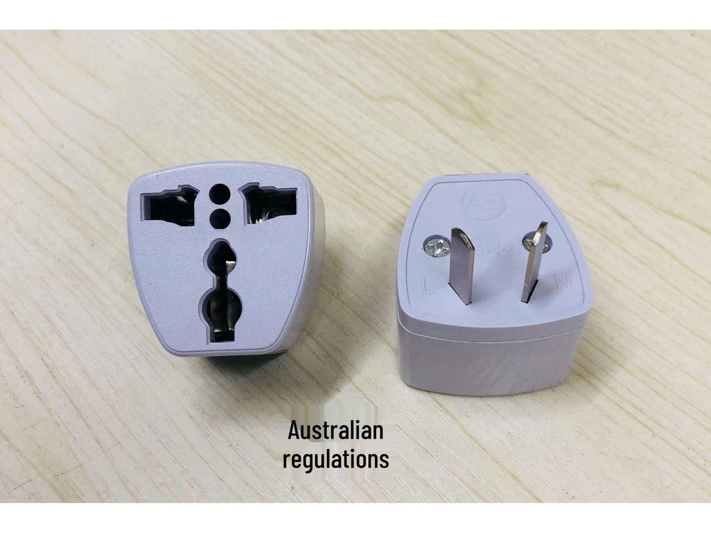Universal Plug Adapter: US, EU, AU, UK, South African, German Converter