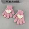 Children's Gloves Men's and Women's Five-finger Gloves Children's Autumn and Winter Warm Full-finger Gloves 2-7 Years Old