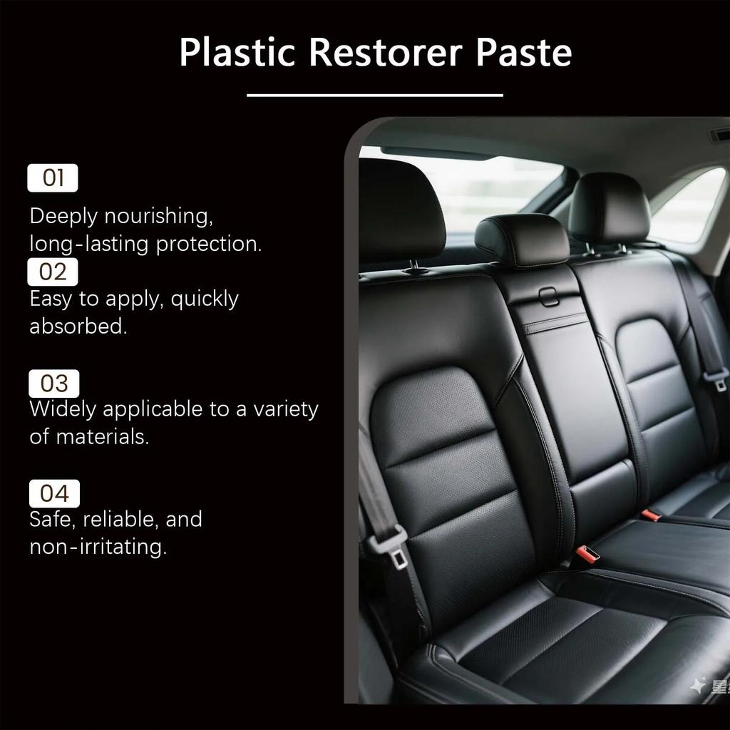 Car Leather & Plastic Repair, Interior Cleaner, Anti-Aging Care