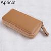 Men's Women's Fashion Faux Leather Zipper Purse Car Keys Wallet Card Holder