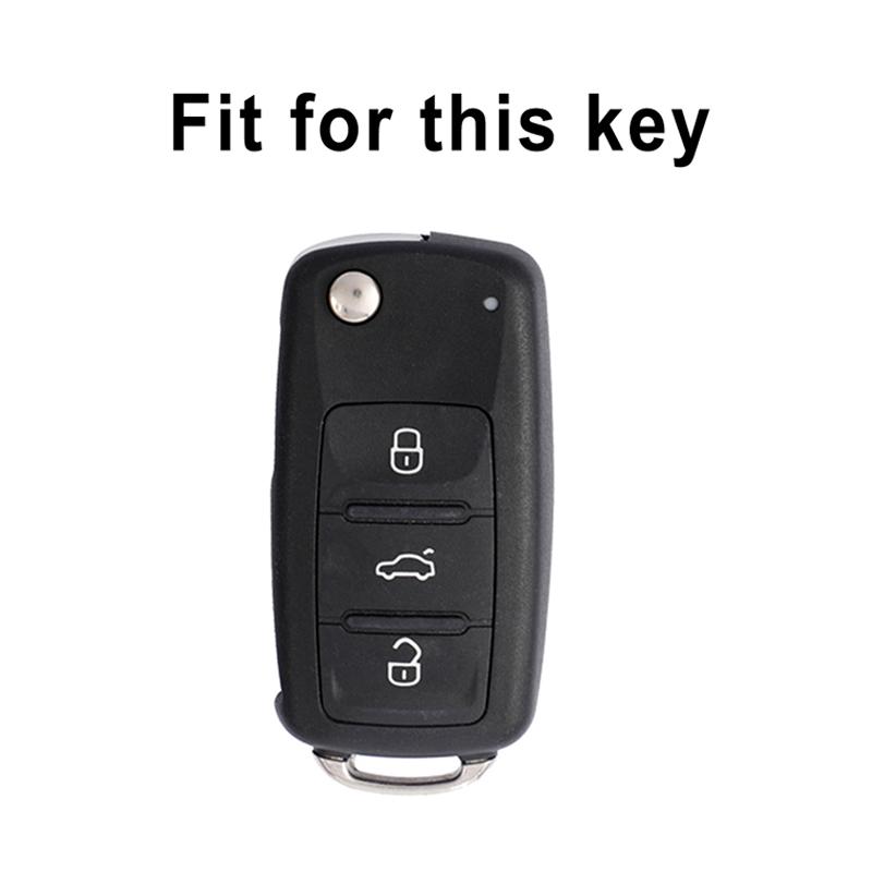 Защитный чехол из ТПУ для VW Volkswagen Polo Tiguan Passat Golf Jetta Lavida Skoda Octavia Чехол для ключа автомобиля Полная защита