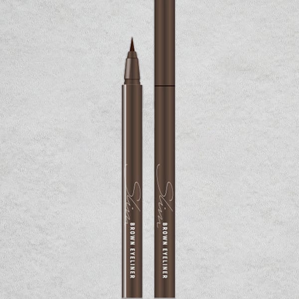 Войлочная длинная тонкая подкладка коричневого цвета