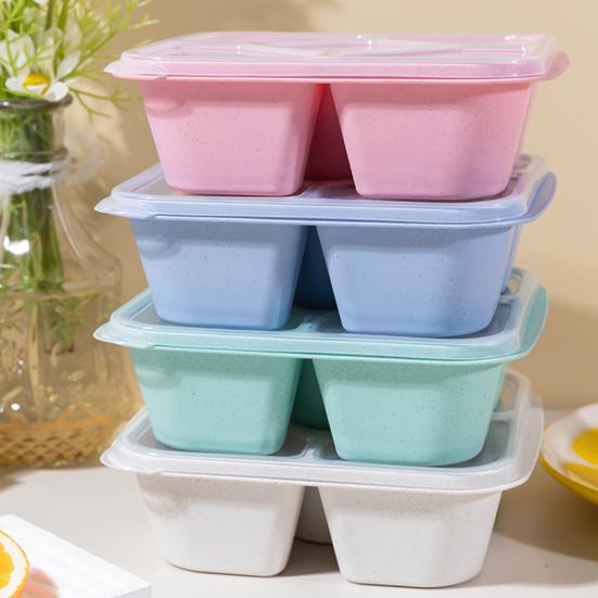 Большой контейнер для закусок с крышкой, поднос для сервировки с 5 отделениями, встроенные контейнеры для соусов, контейнер для хранения закусок без содержания бисфенола А, фруктов и орехов