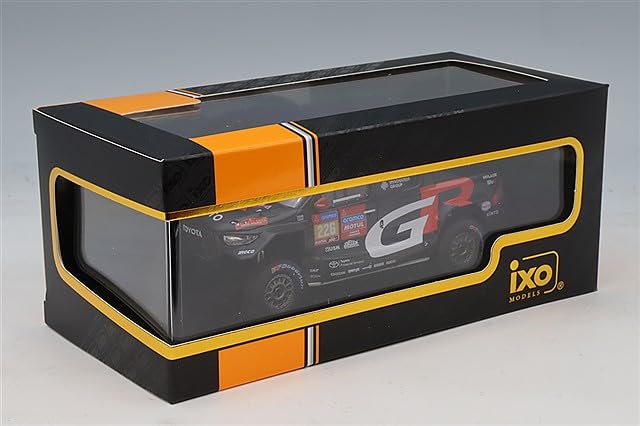 IXO Масштаб Toyota GR DKR Hilux Evo T1U 2024 Ралли Дакар 1/43 #226 S.Valiawa/F.Casale