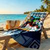 Roblox Personalized Name Beach Towel Super Soft & Absorbent Suitable for Swimming Gym Camping Yoga Vacation