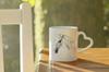 Lipizzan - cup with a horse, a cute cup with a heart-shaped handle, a universal gift from the Art-Dog brand