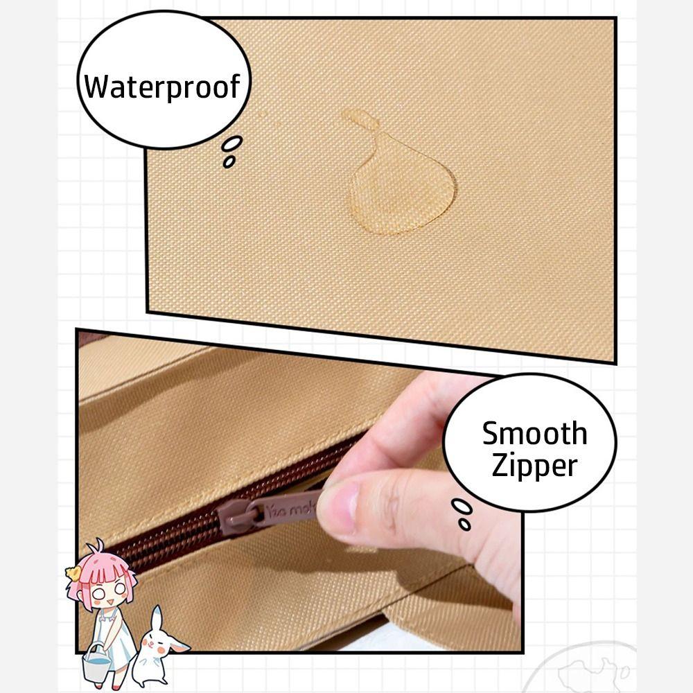 Шестислойная сумка-туториал для студентов, сумка для хранения канцелярских товаров с капибарой, мультяшная сумочка, для мальчиков и девочек