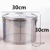 Круглое отверстие 304 Нержавеющая сталь Мешочек для приправ Коробка для специй для супа с подливой Корзина для рассола Горшочек для горячего шлака Дуршлаг Фильтры