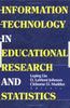 Книга Information Technology In Educational Research and Statistics