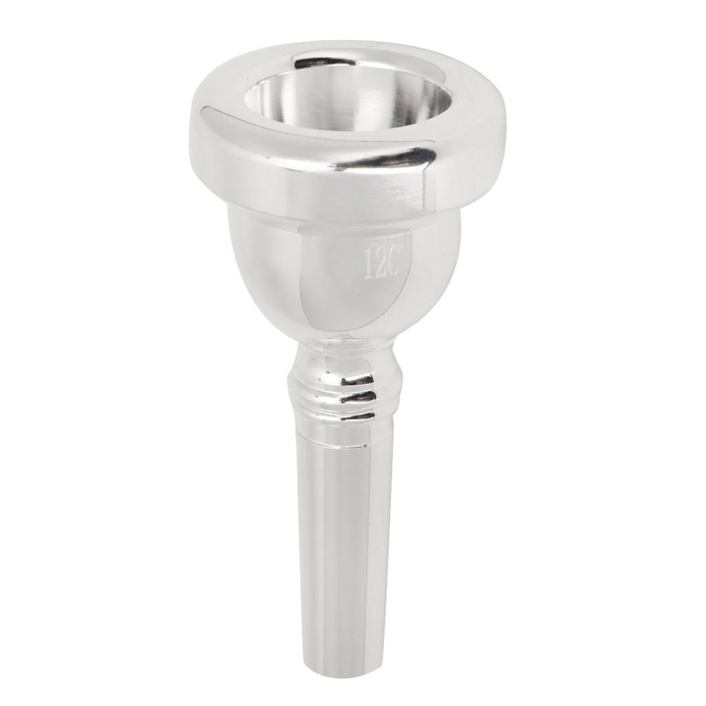 12C Alto Trombone Silver Plated Brass Mouthpiece Musical Instrument Accessories