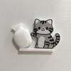 Magnetic Cat Hair Storage Memorial Box Acrylic Cat Refrigerator Sticker  for Home Decoration
