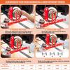 2pcs Heavy Duty Car Wheel Alignment Tool Plates Adjustable Automotive Wheel Leveling Aligner Toe Plates Wheel Balancing Supplies