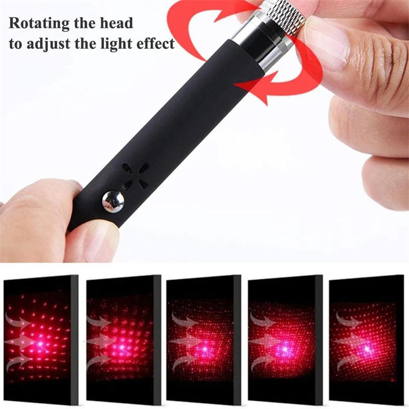 Автомобильные USB Звездные Ночные Огни Внутренние Потолочные Огни Атмосферный Свет USB Внутренний Лазерный Свет Автомобильные Атмосферные Декоративные Огни