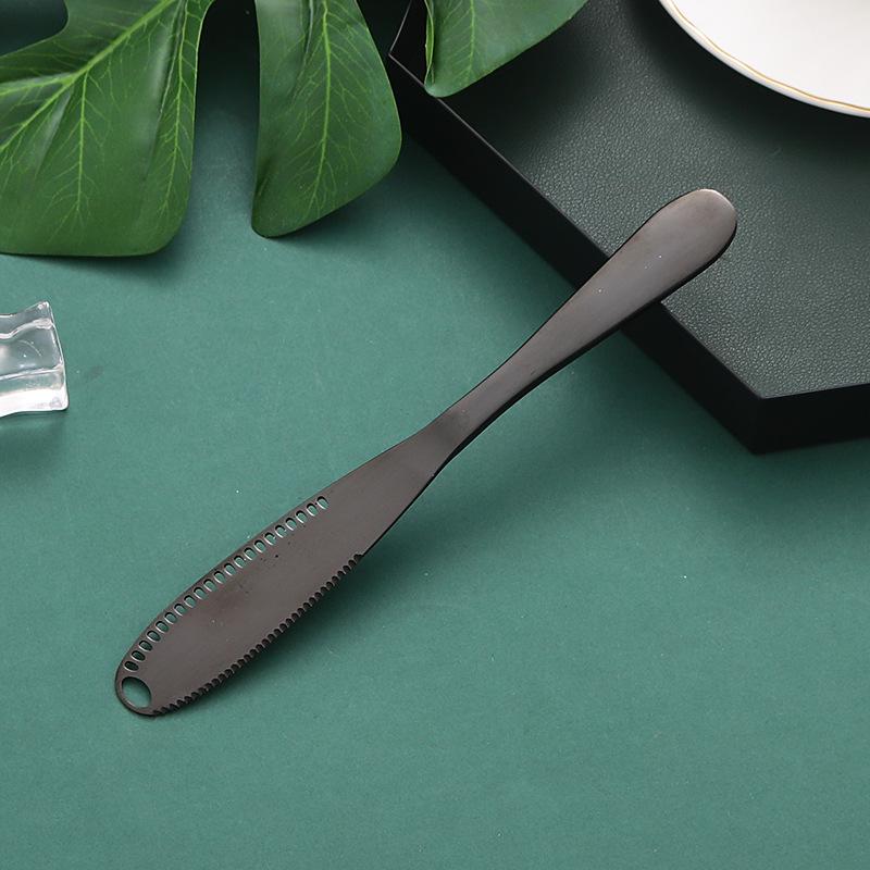 Нож для масла из нержавеющей стали 430, нож для сыра, масла с отверстиями, скребок для хлеба, джема, выпечки, крема