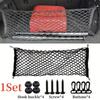 Universal Trunk Storage Net Double Layer Luggage Mesh Net Car Mesh Storage Bag  Back Rear Seat