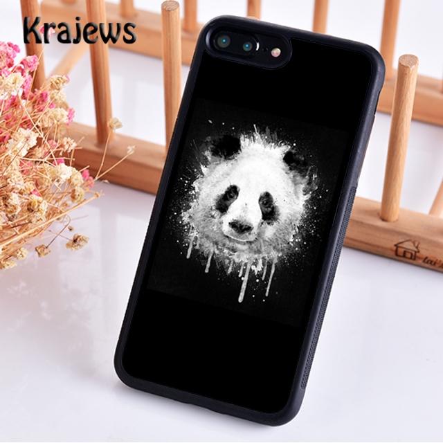 Krajews Cute keep calm and be a pandicorn panda Phone Case For iPhone 17 Air 16 15 14 plus 11 12 13 pro max coque Fundas