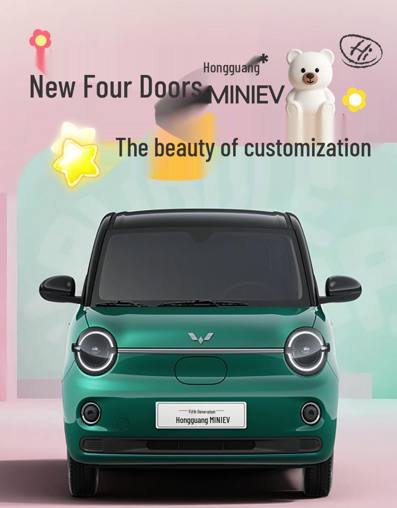 Всесезонный чехол на сиденье автомобиля из мешковины для Wuling MINIEV 4-дверный