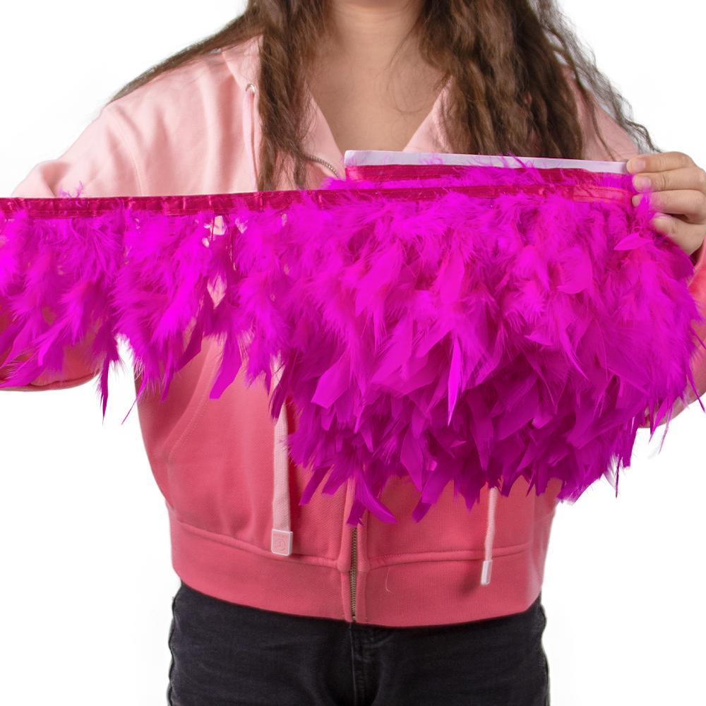 Разноцветная натуральная отделка из перьев индейки, лента из перьев марабу, украшение для свадебного платья, юбки, шитье, рукоделие 10-15 см